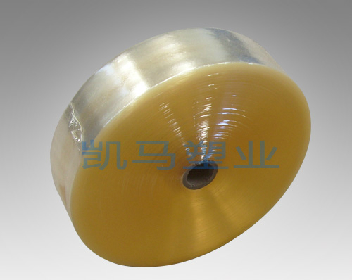 Coiling film for PVC